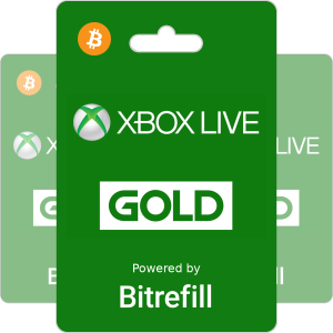 用bitcoin购买 Xbox Live Gold 礼品卡 Bitrefill