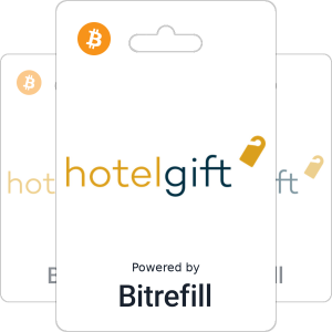 用bitcoin购买 Hotelgift 礼品卡 Bitrefill