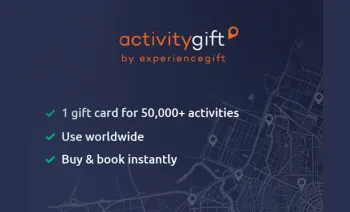 Thẻ quà tặng Activitygift CAD