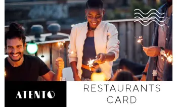 Gift Card Atento Restaurants Karte