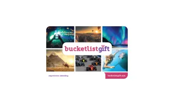 BucketlistGift eGift Card Gift Card