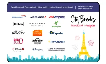 Gift Card City Breaks Travelcard by Inspire