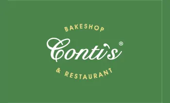 Подарочная карта Conti's Bakeshop and Restaurant