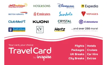 Gift Card Inspire Travel