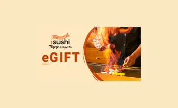 iSushi Teppanyaki Gift Card
