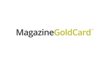 Magazine Gold Gift Card