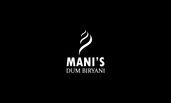 Mani's Dum Biryani Carte-cadeau