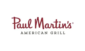 Thẻ quà tặng Paul Martin's American Grill US