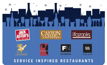 Service Inspired Restaurants Geschenkkarte